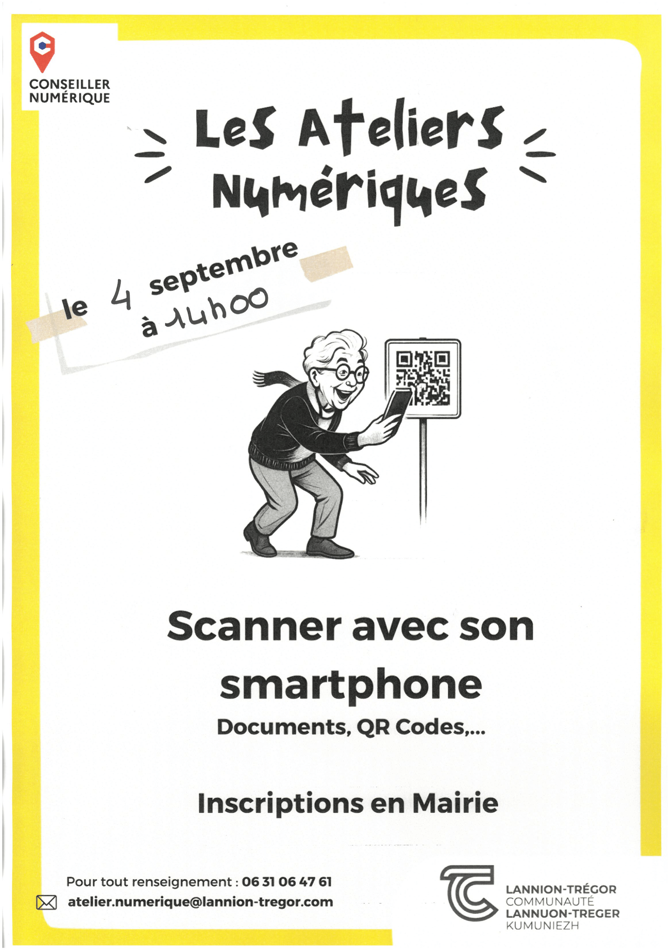 ateliers numriques Septembre 2025